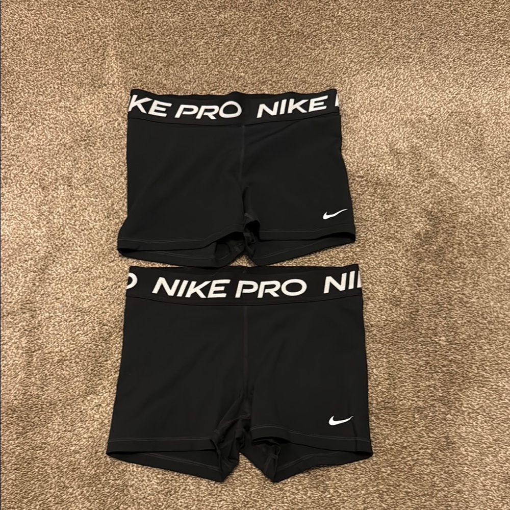Nike Black Pro Compression Shorts